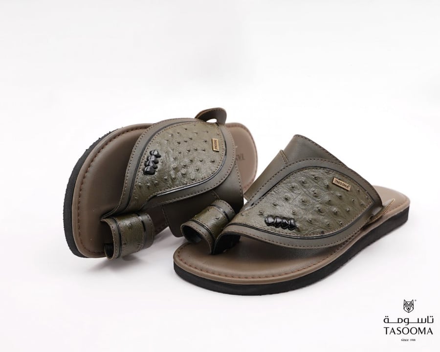 حذاء شرقي من تاسومة 07120 / OLIVE