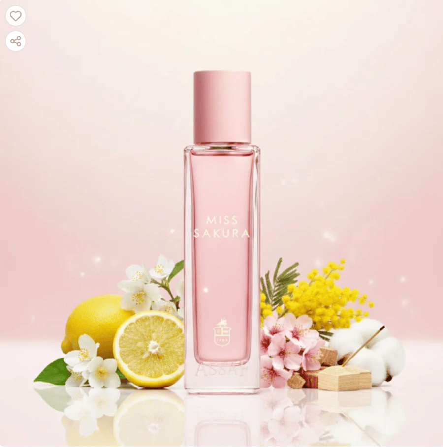 عطر مس ساكورا من عساف للعطور -200مل