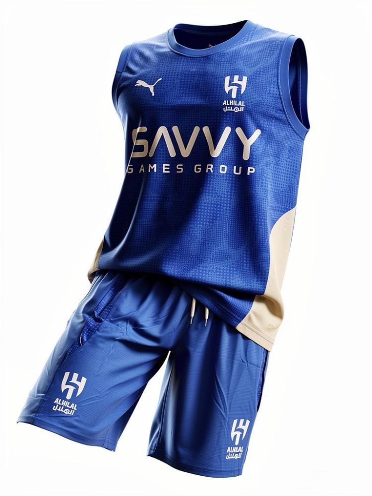Al Hilal team kit for training 2026