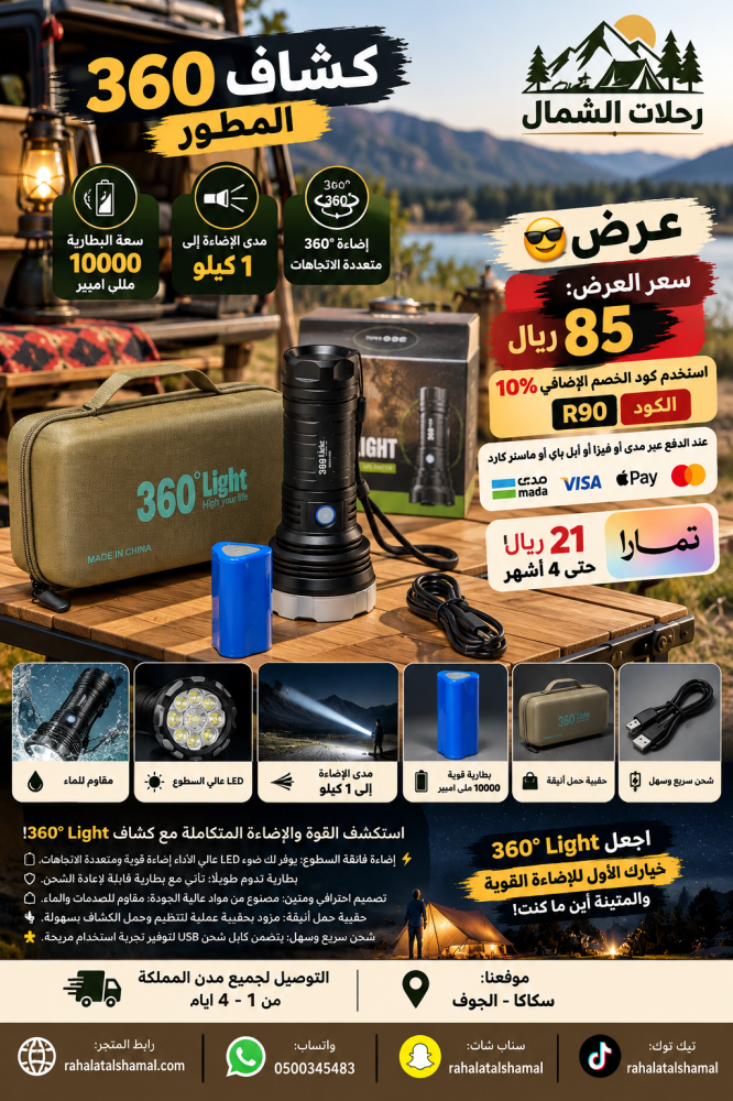 كشاف 360 المطور 1028