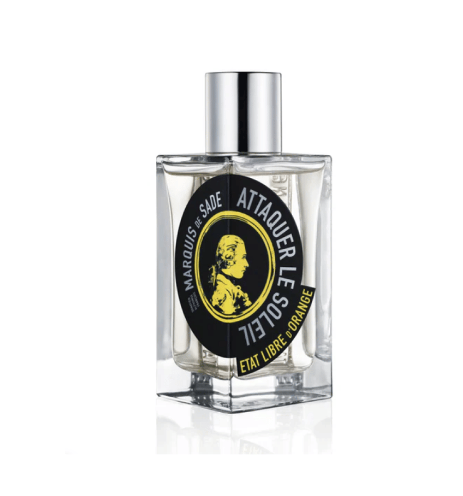 عطر ايتا ليبري دي اورانج اتيقور لي سوليل ماركويس دي سيد 100 مل Attaquer le Soleil Marquis de Sade Etat Libre d'Orange