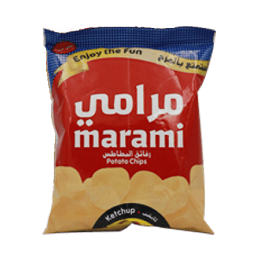 مرامي رقائق البطاطس كاتشب 10جرام