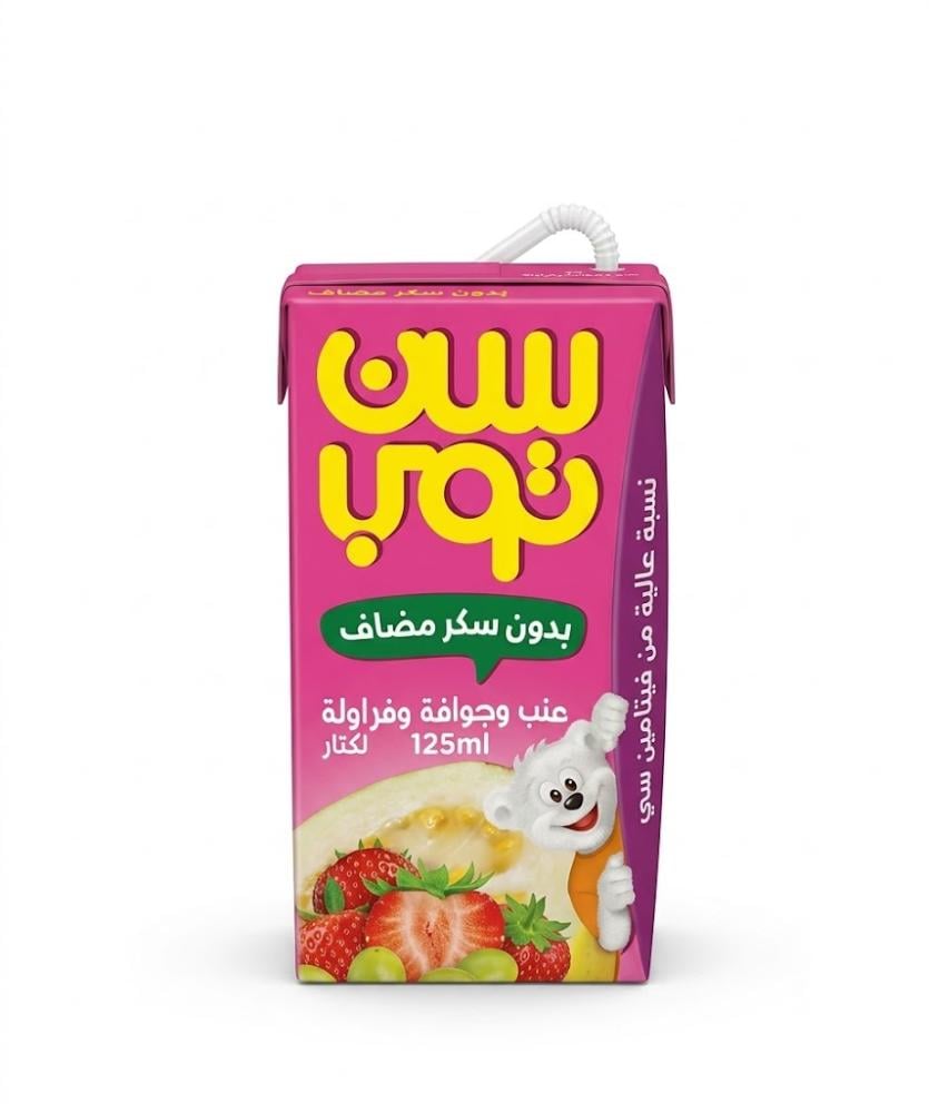 سنتوب نكتار عنب وجوافة وفراولة 125 مل