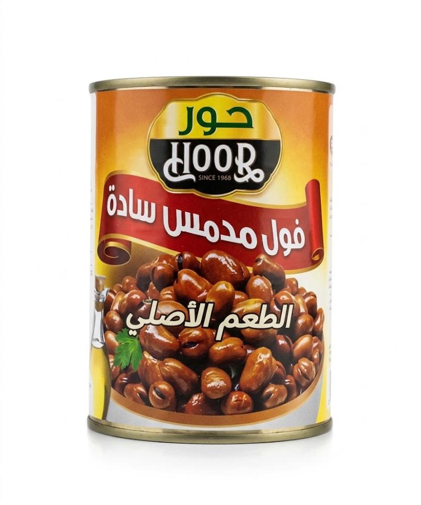 حور فول مدمس سادة الطعم الاصلي 400 جرام