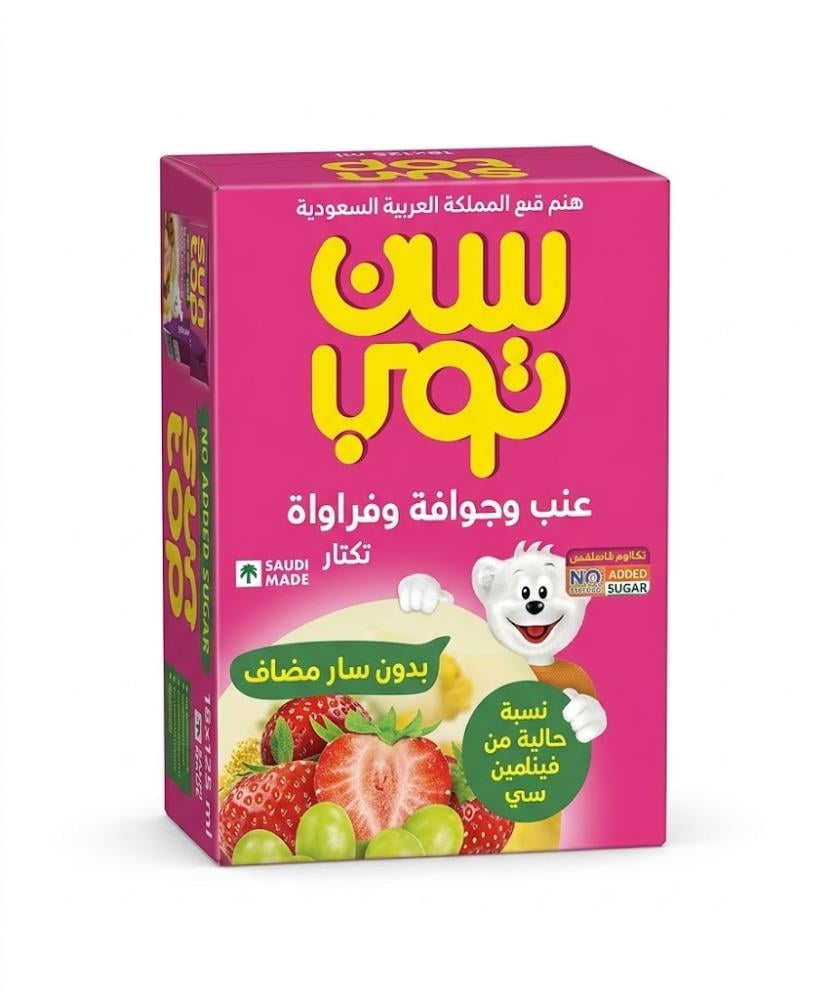 سنتوب نكتار عنب وجوافة وفراولة 125 مل