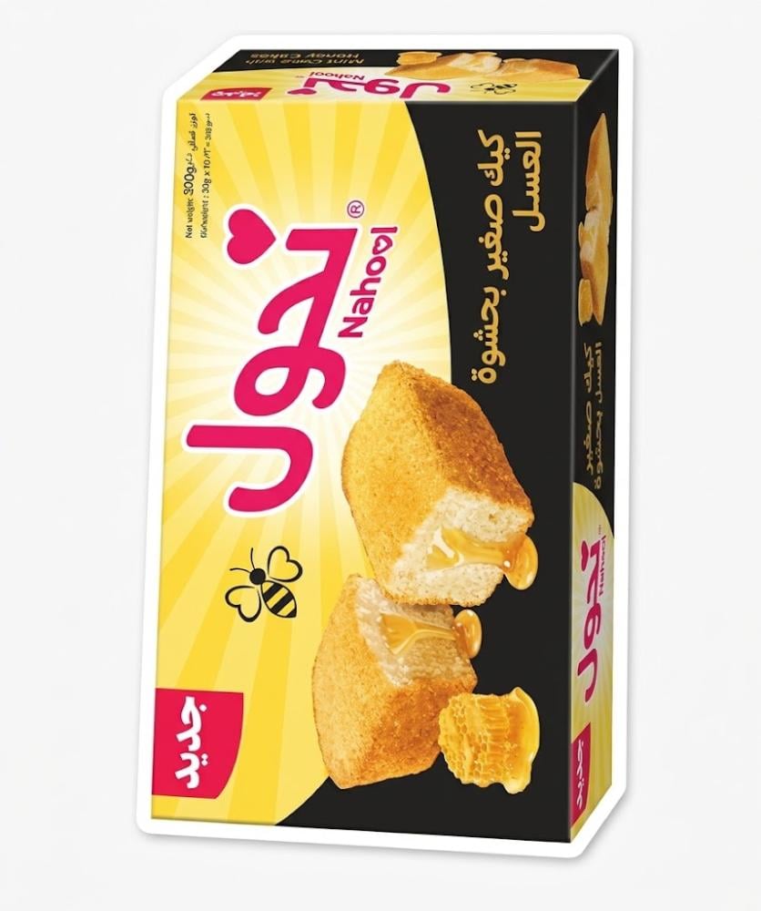 نحول كيك صغير بحشوة العسل 32 جم