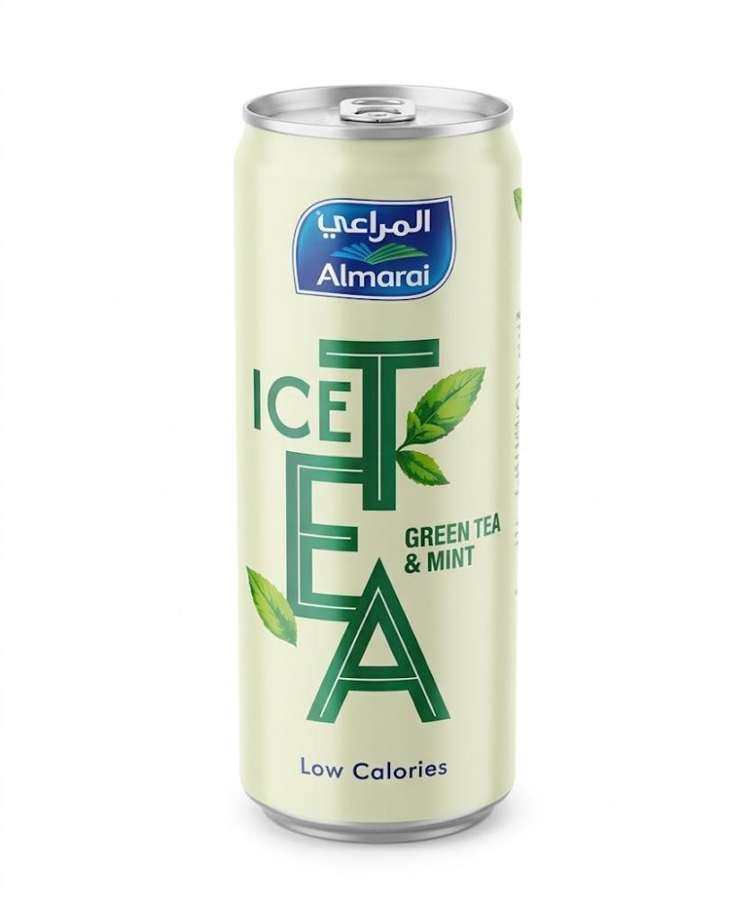 المراعي ايس تي شاي اخضر و نعناع 315 مل