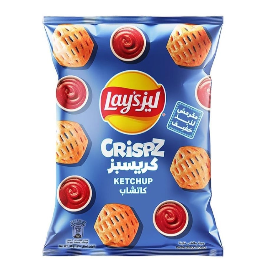 ليز كريسبر كاتشب 90جرام