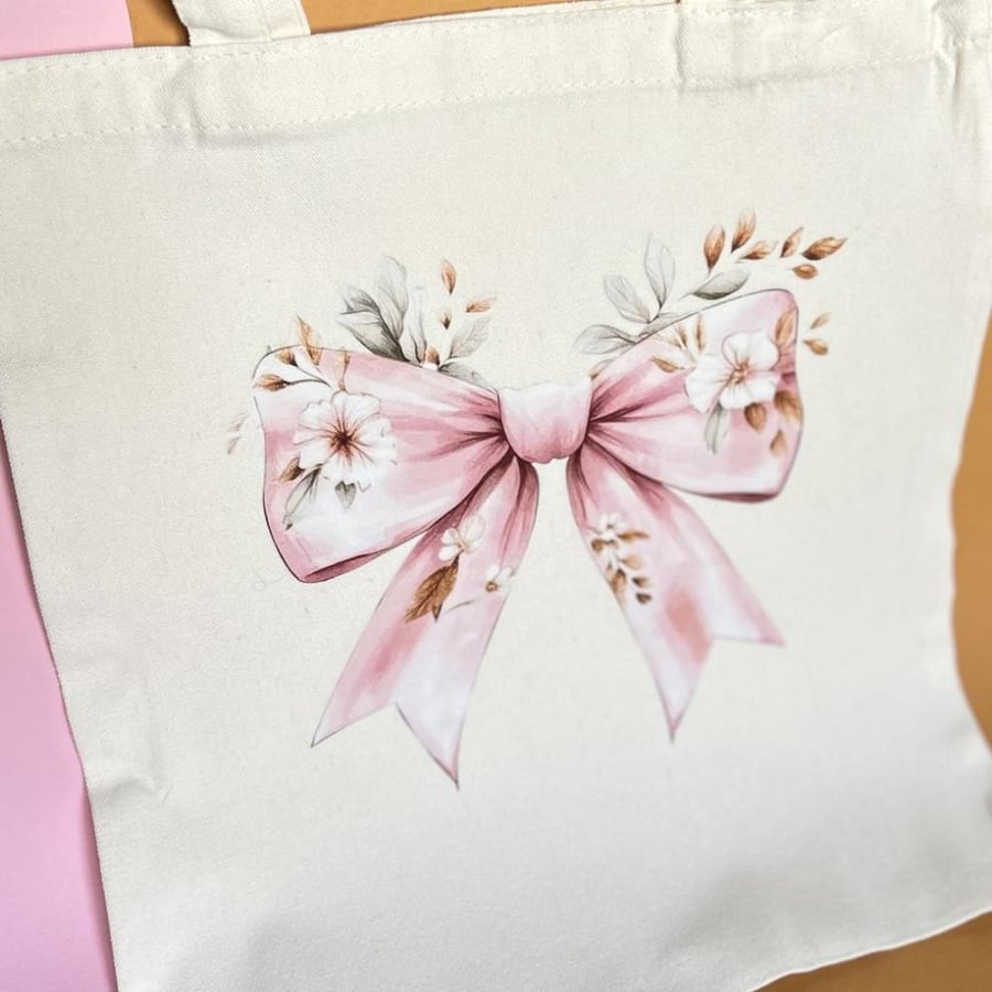 شنطة  pink ribbons