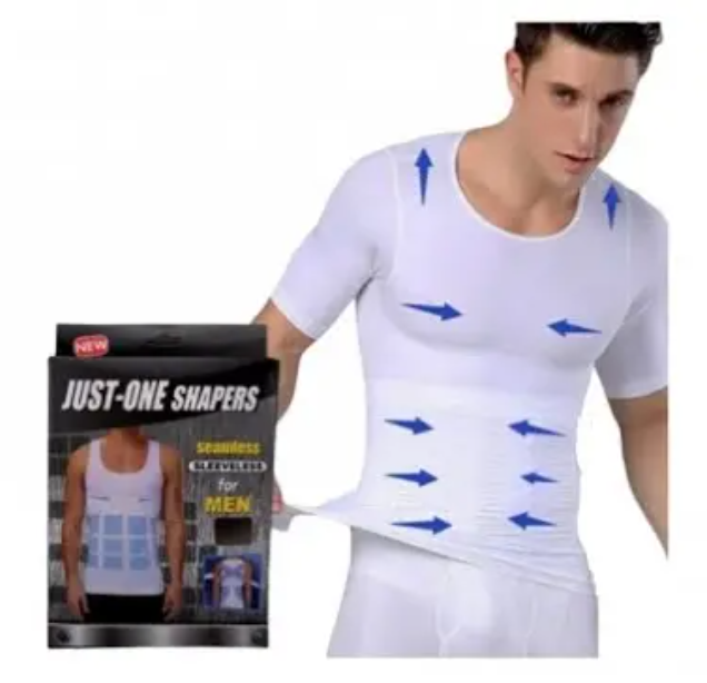 فانلة شكل نص كم  لشد ترهلات البطن   (Abdominal & Side Slimming Belt)