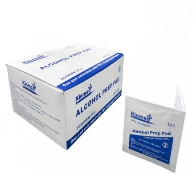Alcohol Swab Pack – (KINMED Alcohol Swabs 100)