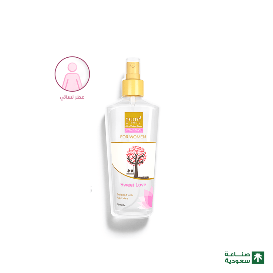 بيور بيوتي معطر جسم بخاخ للنساء سويت لوف 250 مل