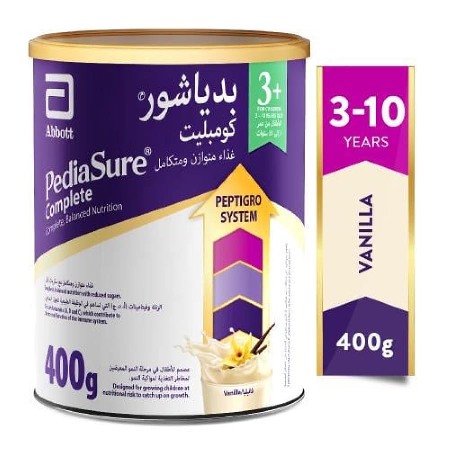 بدياشور كومبليت 3+ فانيلا 400 جم