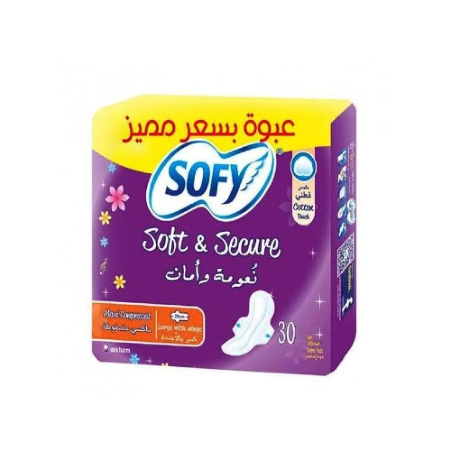 سوفي كبير بالاجنحة ماكسى 30*6