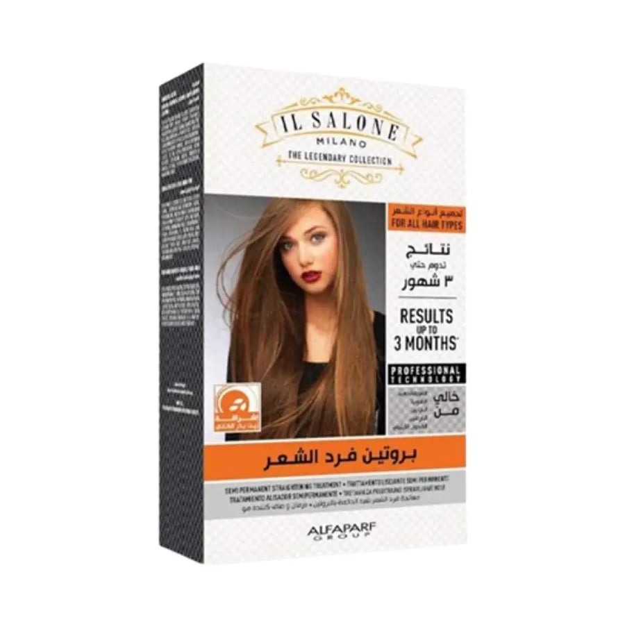 ال صالون بروتين فرد الشعر زيت بذرة الكتان