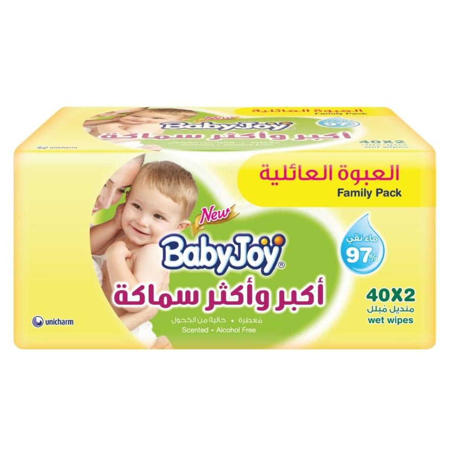 بيبي جوي مناديل أطفال سميكة (40*2)*6 منديل