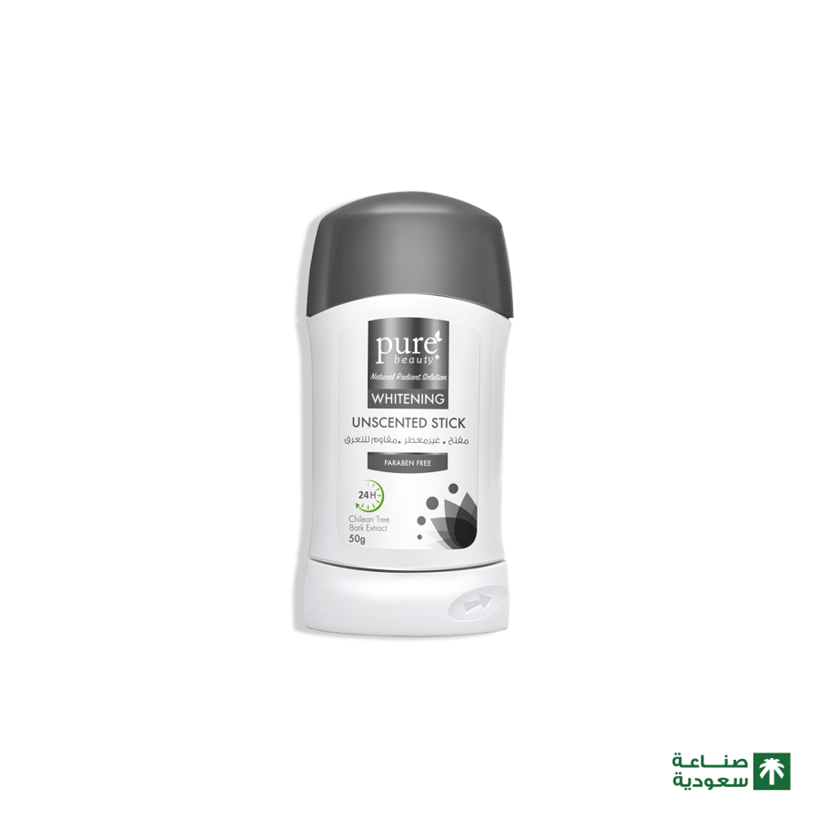 بيور بيوتي ستيك مفتح مقاوم للعرق خالي من العطر 50 جم