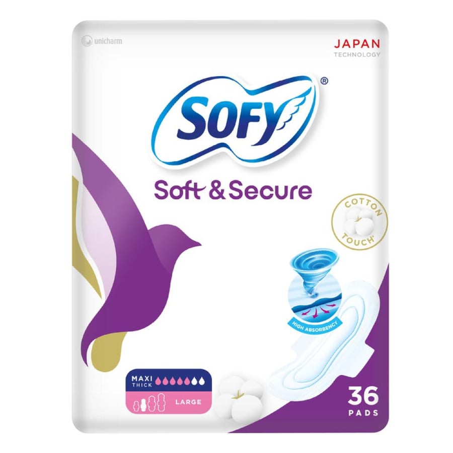سوفي كبير بالاجنحة رقيقة (30+6)*6
