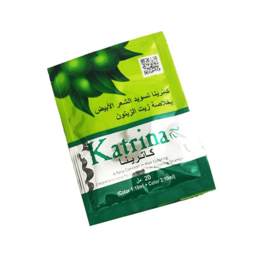 كاترينا صبغة شعر اسود 20مل