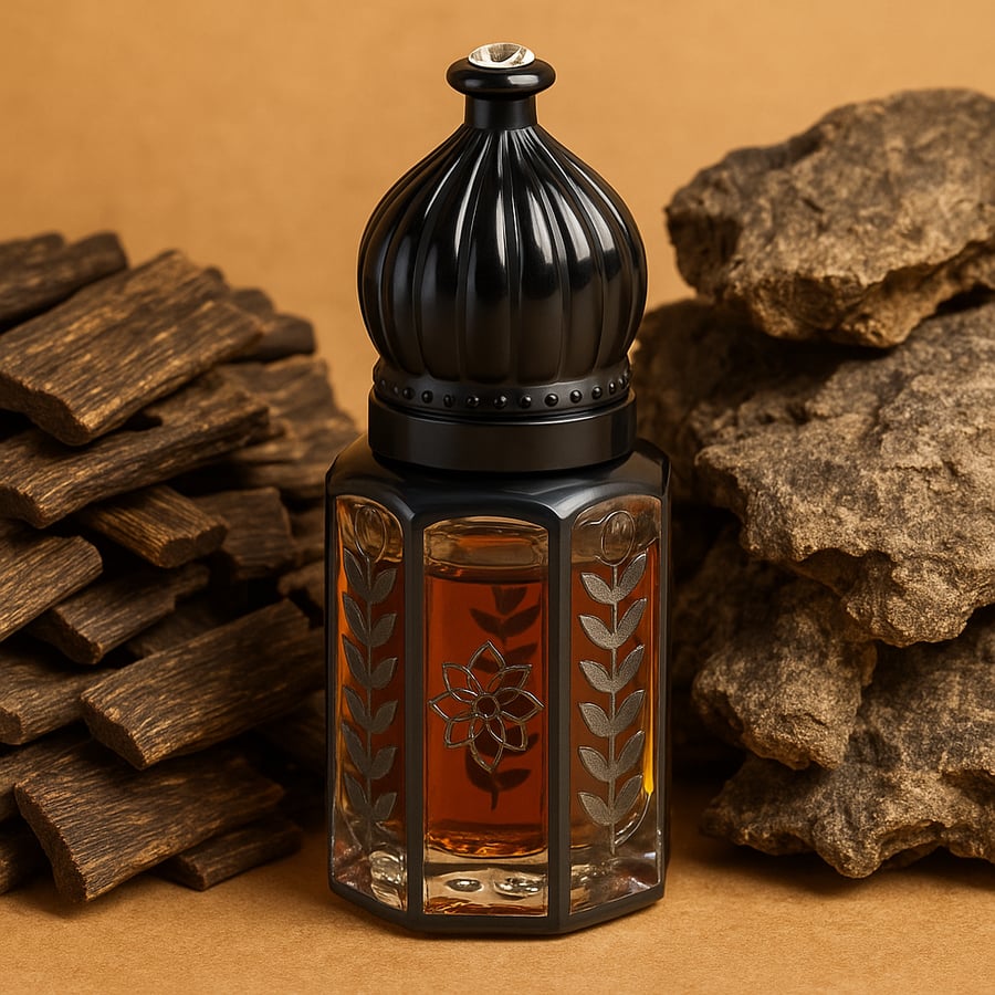 دهن عود هاينان الأبيض ممزوج بعود كينام