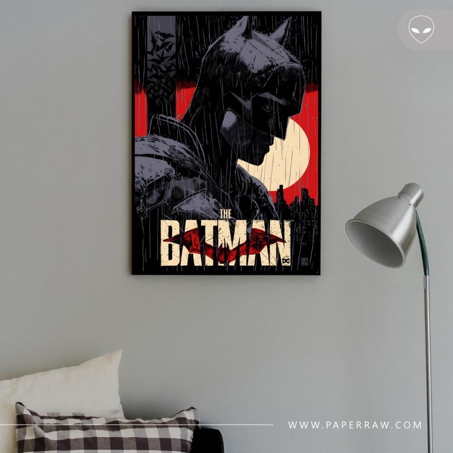 لوحة جدارية THE BATMAN