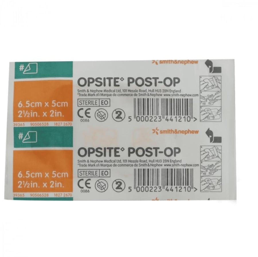 اوبسيت لصقة ما بعد العمليات - 1 قطعة | Opsite Post-Op 6.5X5 Cm - 1 Pc