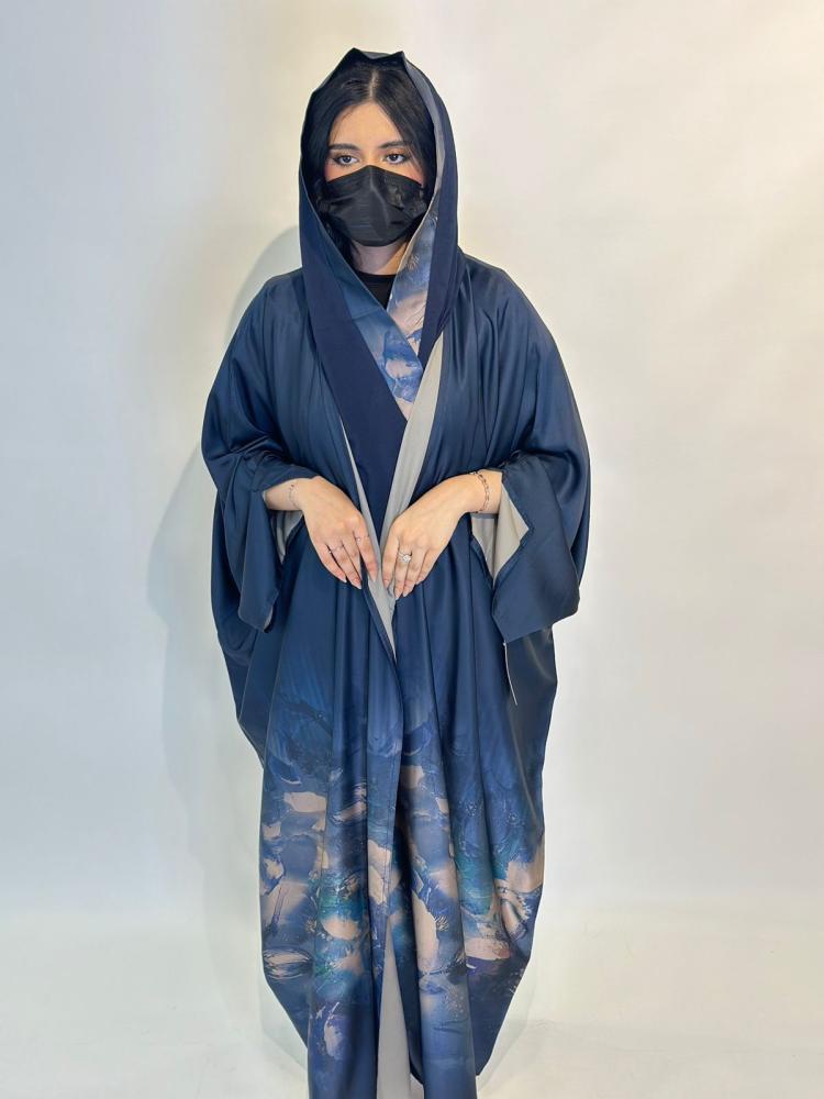 عباية قصة كلوش مشجر