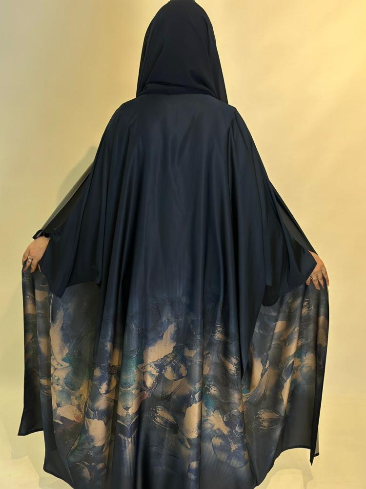 عباية قصة كلوش مشجر