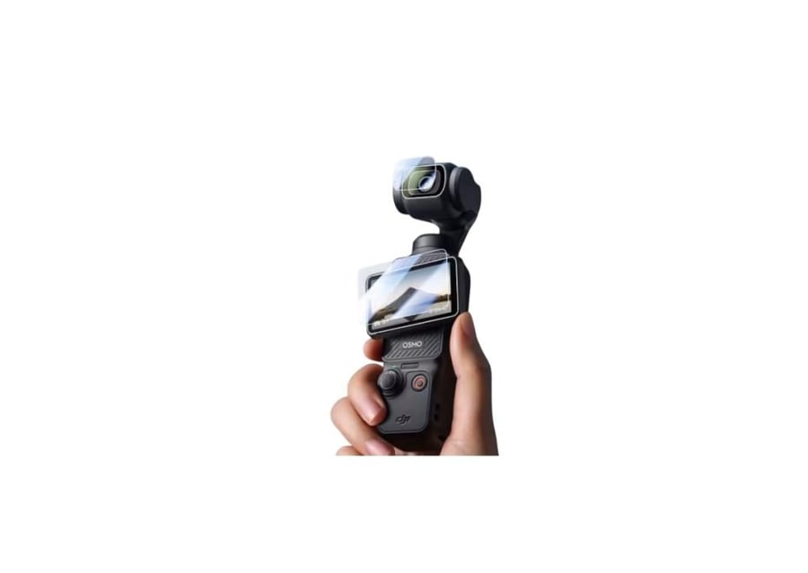 شاشة زجاجية حامية متوافقة مع dji osmo pocket 3