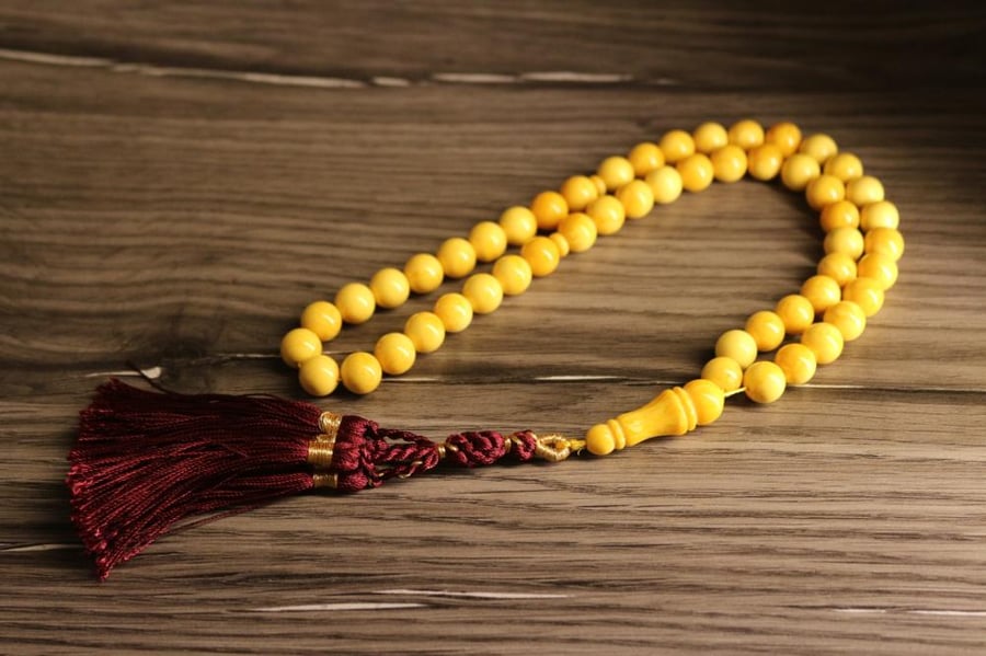 Amber Polish soil 52 beads 10 mm