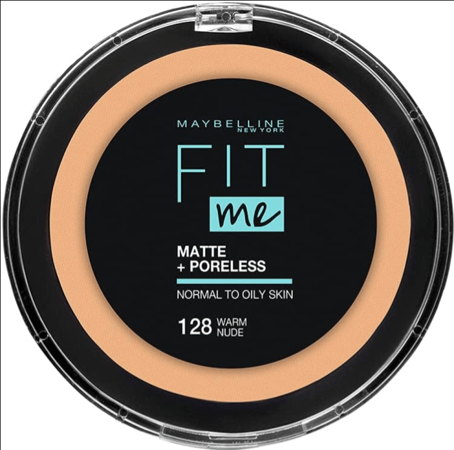 Fit Me non-shiny powder and covers pores from Maybelline New York - 12g - 128 Light Beige