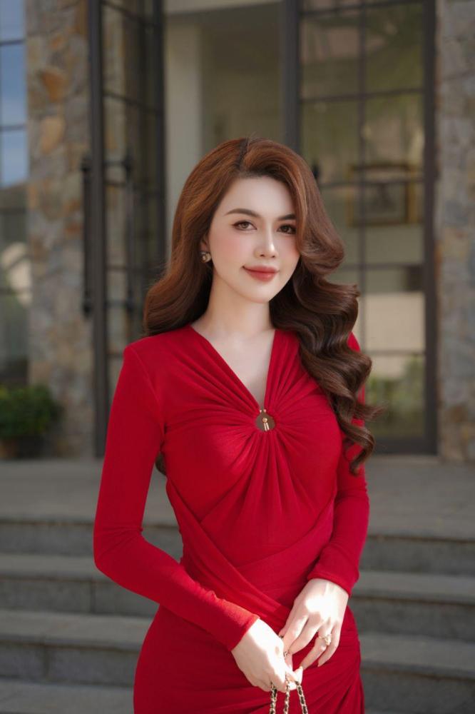 فستان كاليستا احمر 24