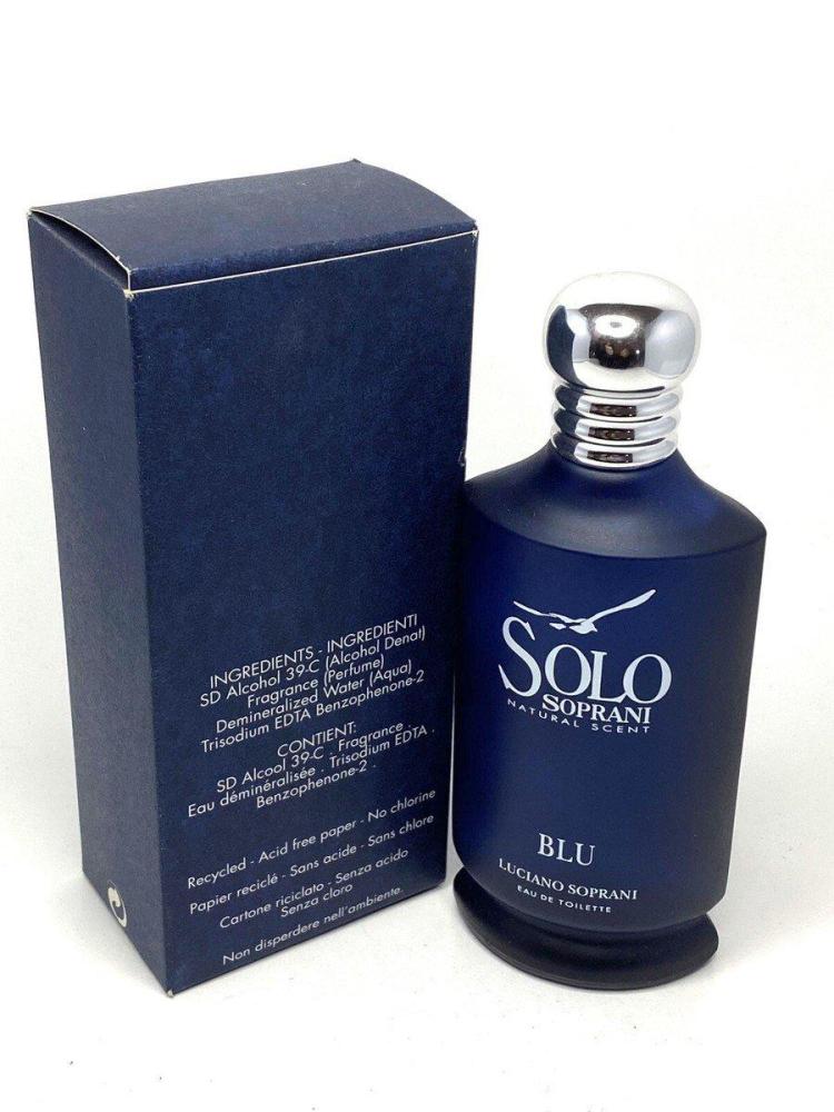 عطر سولو سوبرانو بلو من لوسيانو سوبراني  اودي تواليت 50مل