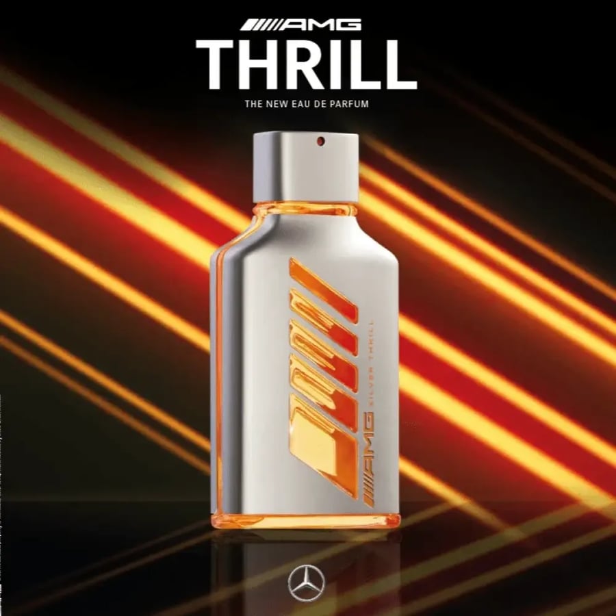 عطر مرسيدس بنز ايه ام جي سلفر ثريل او دو بارفيوم 100 مل