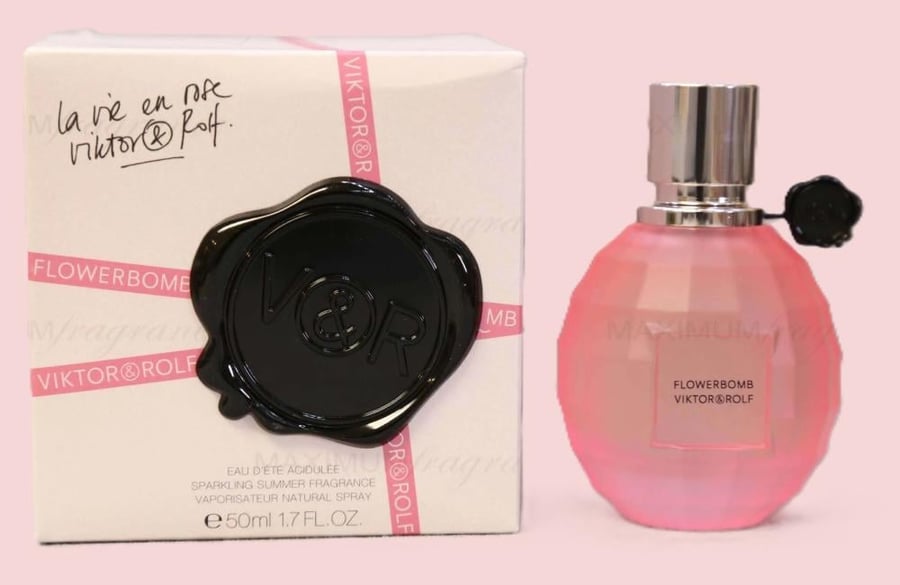 Victor & Rolf Flower Bomb La Vie En Rose perfume - Eau de Toilette Sparkling (women's) 50ml