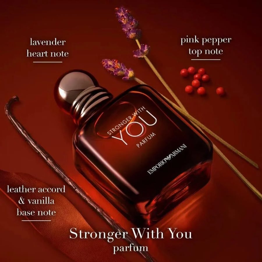 عطر ارماني سترونجر ويذ يو الرجالي بارفيوم 100مل
