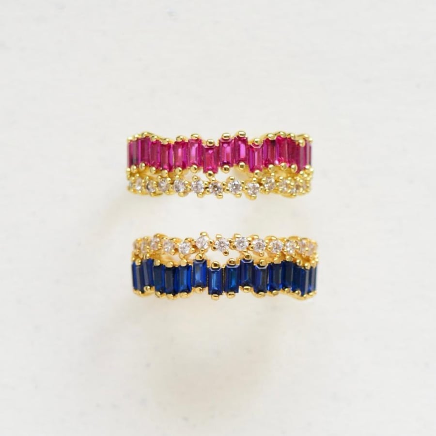 [R015] Gold-plated ring