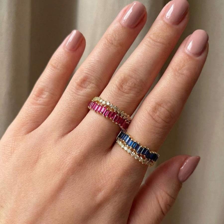[R015] Gold-plated ring