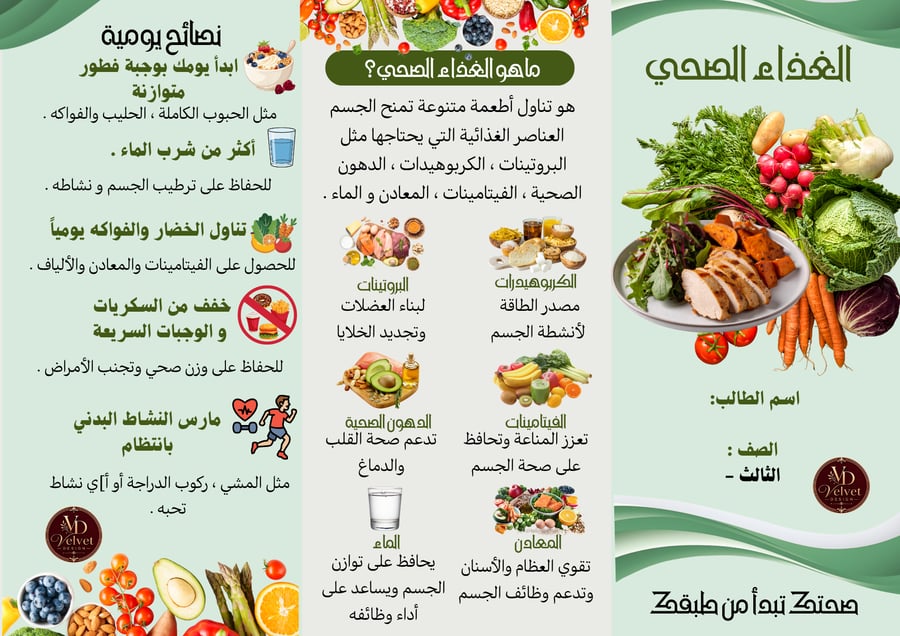 الغذاء الصحي