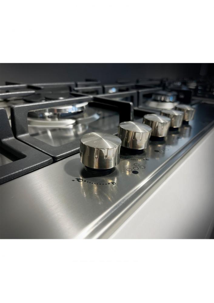 سطح جليم بلت-إن (5)عيون غاز، 86سم، القواعد من زهر الحديد