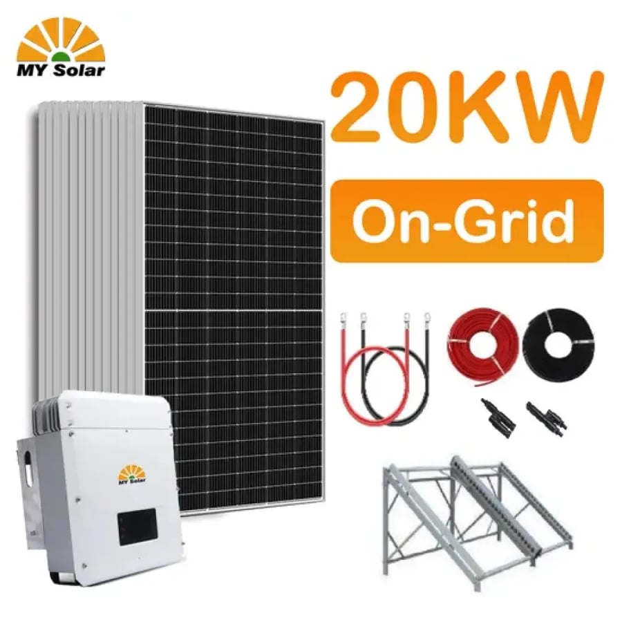 نظام الطاقة الشمسية الجديد 20kw 20 كيلووات - ماي سولار