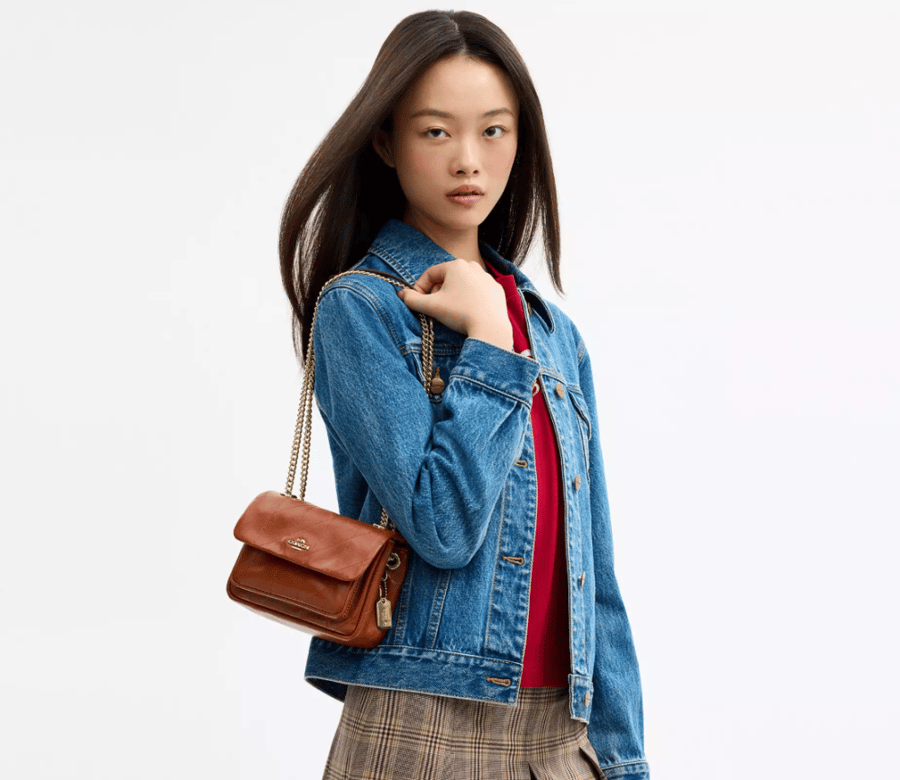 Coach Outlelt Elodie Bag كوتش اوتلت شنطة طبعة كوتش