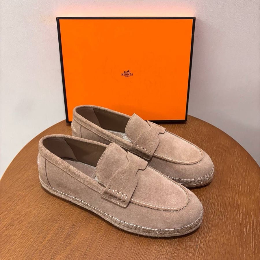 حذاء هيرميس تريب إسبادريل بيج (Hermès Trip espadrille)
