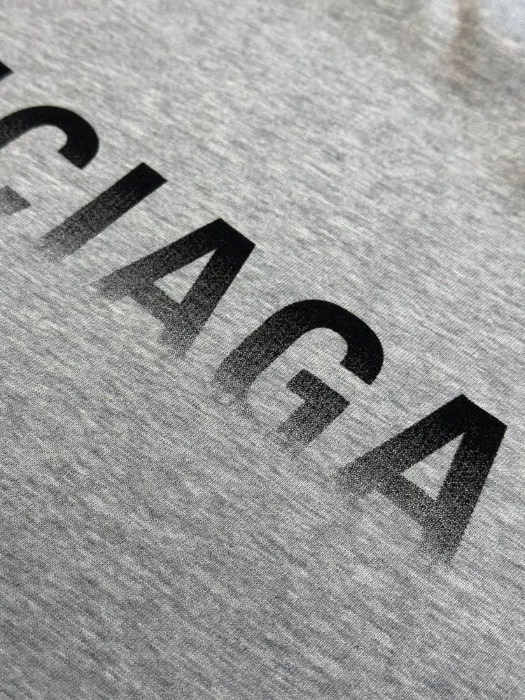 تيشرت رجالي فاخر رمادي من بالنسياغا (Balenciaga)