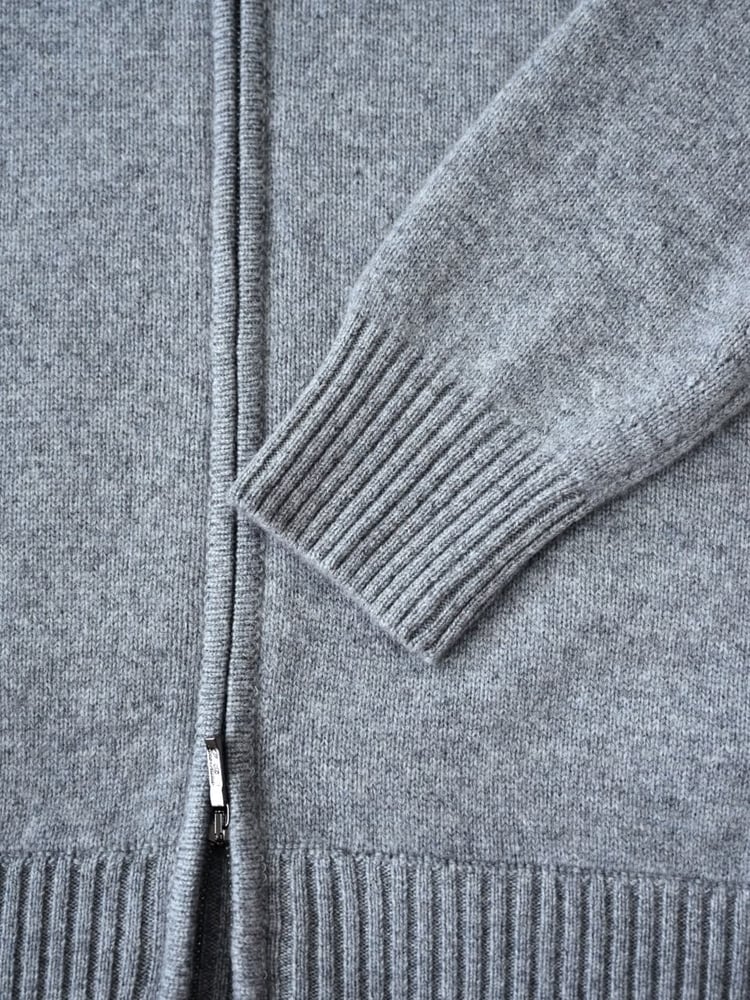 سترة لورو بيانا الرجالية الكشمير بسحاب كامل (Loro Piana Full-Zip Cashmere Cardigan)