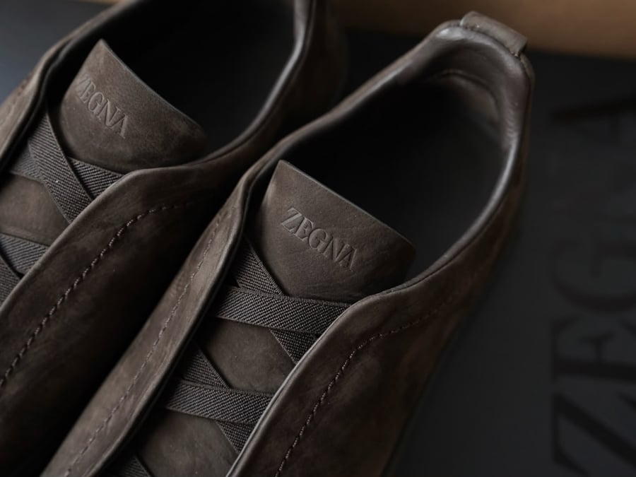حذاء Zegna Triple Stitch الفاخر