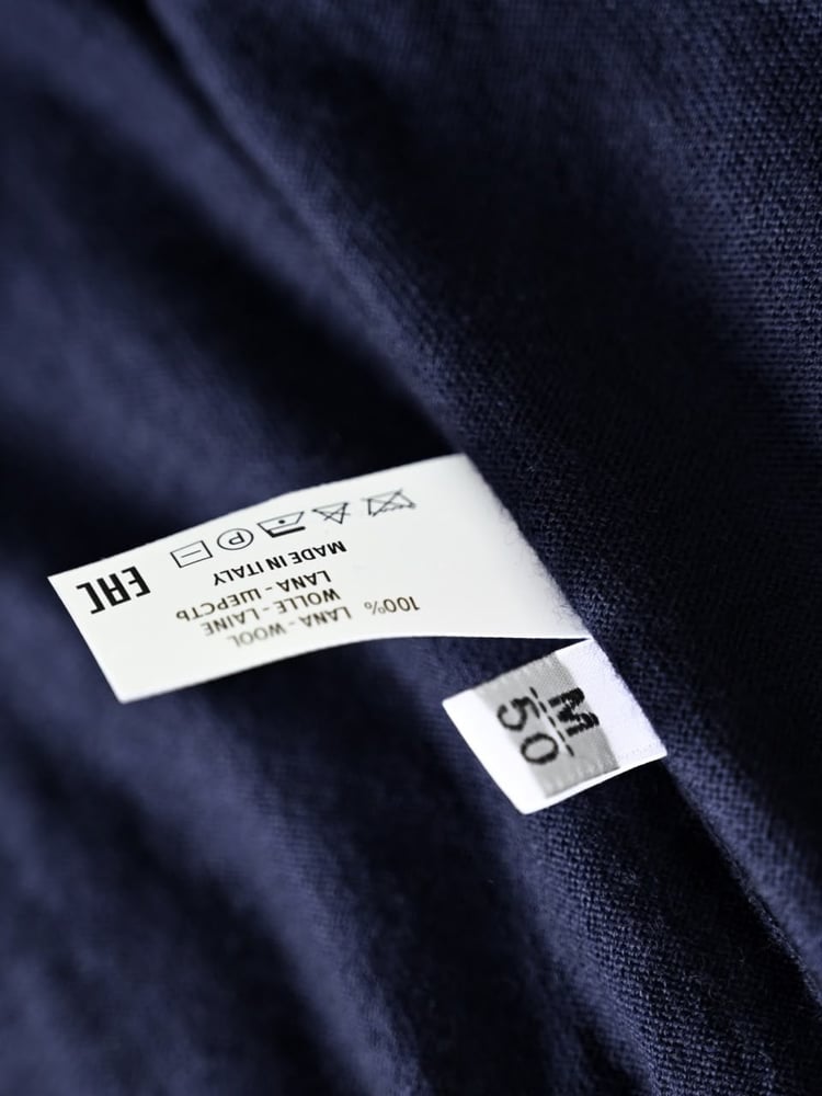 سترة كيتون الرجالية المحبوكة بنصف سحاب (Kiton 14 Micron Wool Half-Zip Pullover)