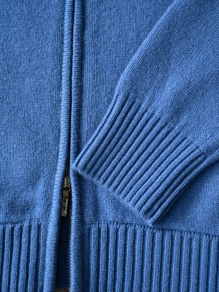 سترة لورو بيانا الرجالية الكشمير بسحاب كامل (Loro Piana Full-Zip Cashmere Cardigan)