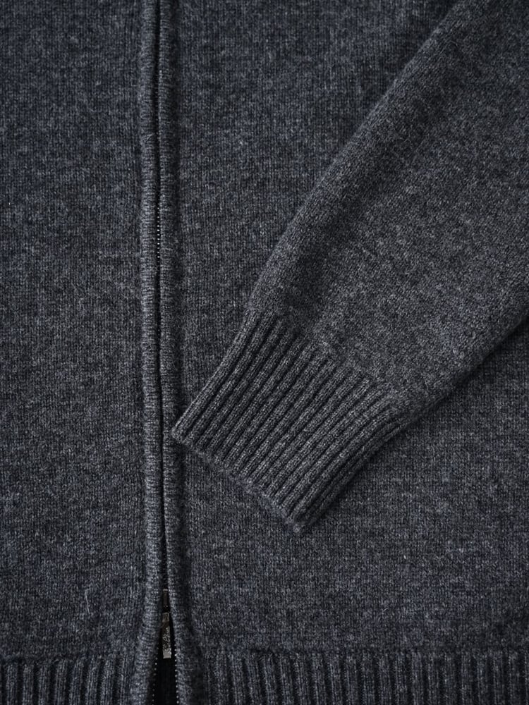 سترة لورو بيانا الرجالية الكشمير بسحاب كامل (Loro Piana Full-Zip Cashmere Cardigan)