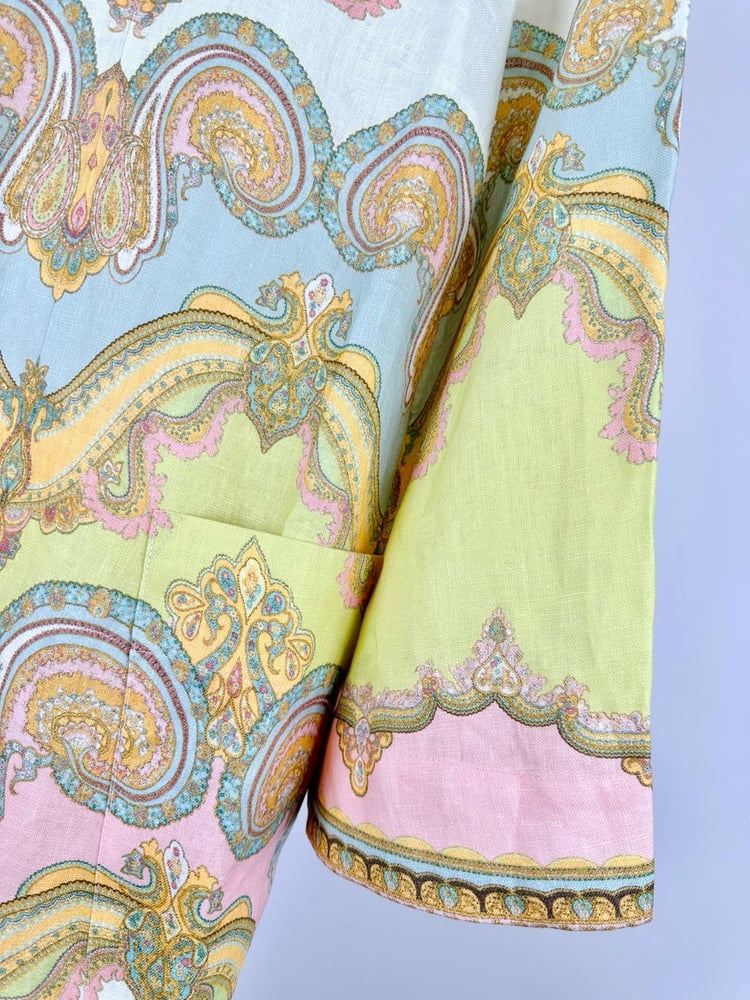 فستان "زيمرمان" الماكسي بنقشة البيزلي الملونة (Zimmermann Paisley Maxi Dress)